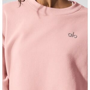 ALO Yoga Pink Women's Crew